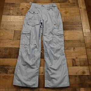 Planet Earth ski snowboard pants women's large light blue cargo